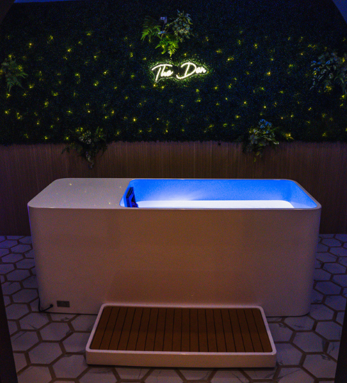 The Recovery Den in Whitby Cold Plunge