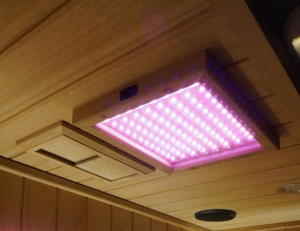 Pink LED Light Therapy